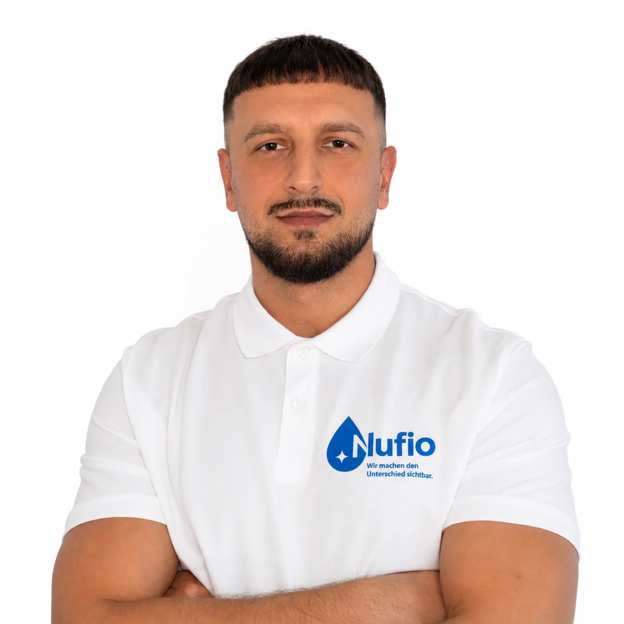 Nuhi Bajrami, Inhaber und Geschäftsführer der Nufio Services GmbH